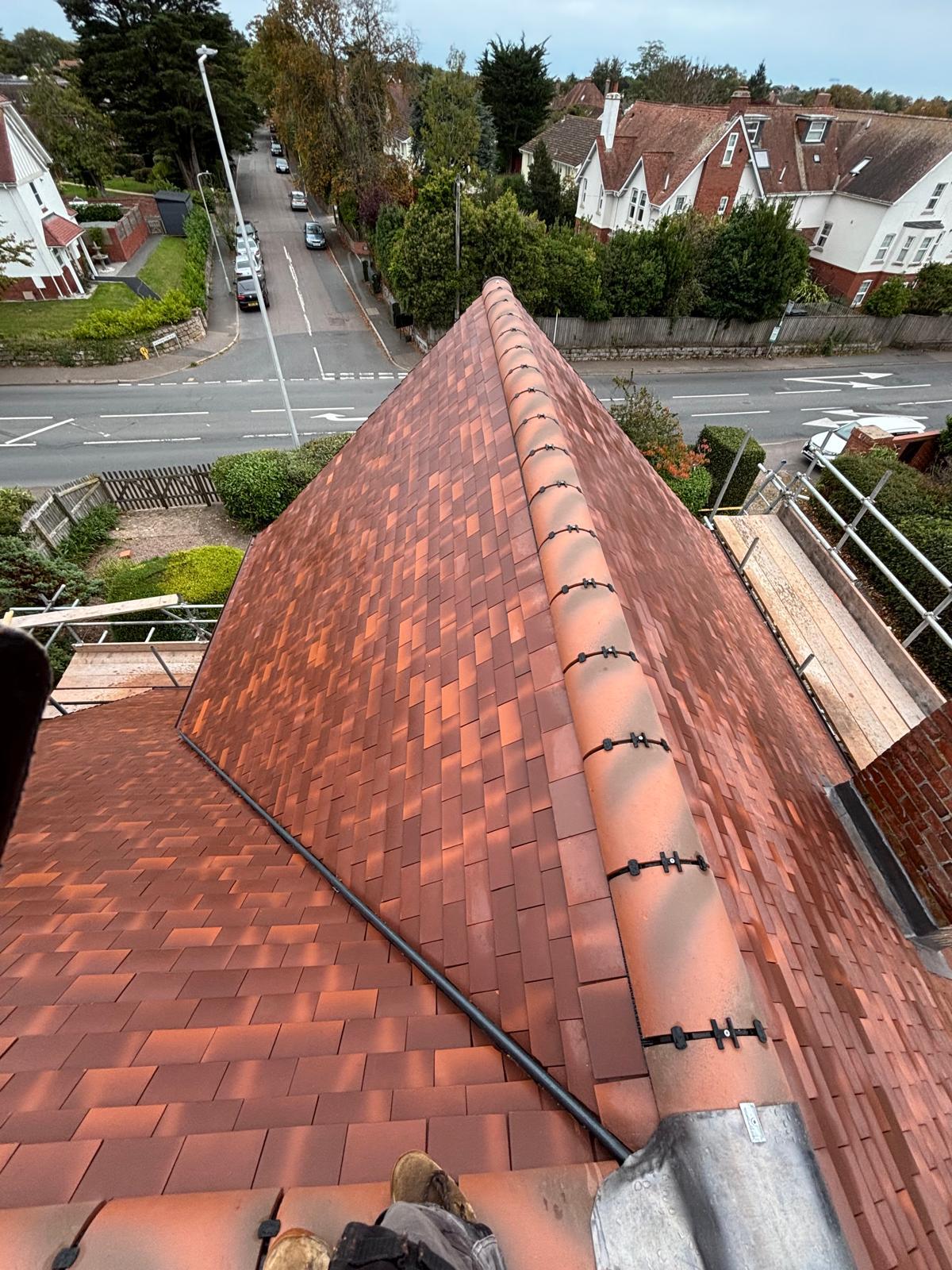 After: Full re-roof — West Sussex